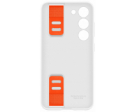 SAMSUNG Silicone Grip Case do Samsung S23 Biały - 1110014 - zdjęcie 3